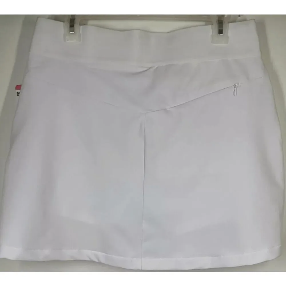 Greg Norman Collection White Athletic Skort